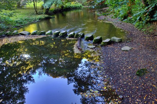 Stepping Stones Across The River Don